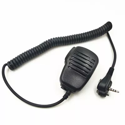 3.5mm Audio Jack Handheld PTT Radio Microphone Mic Speaker For Vertex Standard F • $12.49