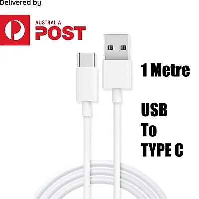 $6.99 • Buy USB To Type-C Charger Cable Data Lead Cord For Samsung S23 S22 S21 S20 Ultra S10