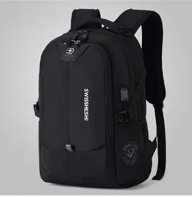 £15.48 • Buy Men's Backpack Swiss Army Knife Student Backpack Computer Bag Travel Bag