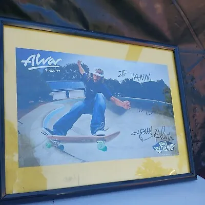 Tony Alva Autographed Vans Poster Skateboarding Z-boys Legend Dogtown • $185