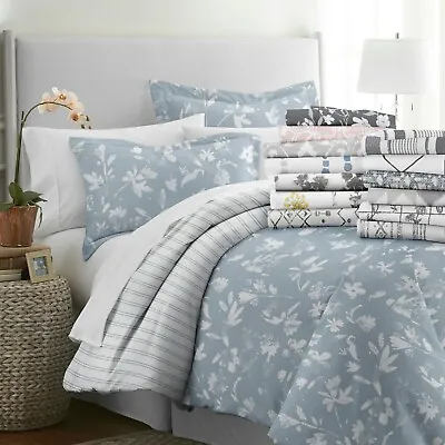 Kaycie Gray Fashion Pattern 3PC Duvet Cover Ultra Soft Easy Care Wrinkle Free • $27.53