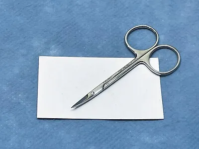 V Mueller OP5005 Iris Scissors Curved 3.5  Germany Flawless • $32