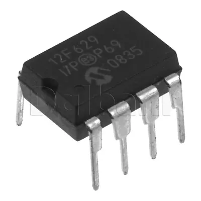 PIC12F629-I/P Original Microchip RISC Microcontroller • $10.95