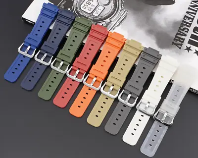 16mm Silicone Watch Band Strap For Casio G-Shock DW6600 G-6900 GW6900 G Shock • $14.99