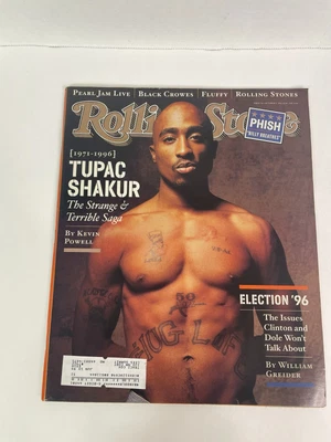 $49.95 • Buy Rolling Stone Magazine Issue 746 October 31, 1996 Tupac Shakur