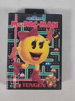 Ms. Pac-Man (Sega Genesis 1991) • $12