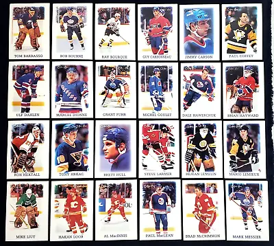 COMPLETE 1988-89 OPC NHL Stars Mini Cards Set 46 Cards W. Gretzky Rookie Cards+ • $84.15