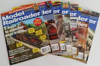 Model Railroader Magazine Lot 2011. 6 Issues All In Like New Condition. • $9.41