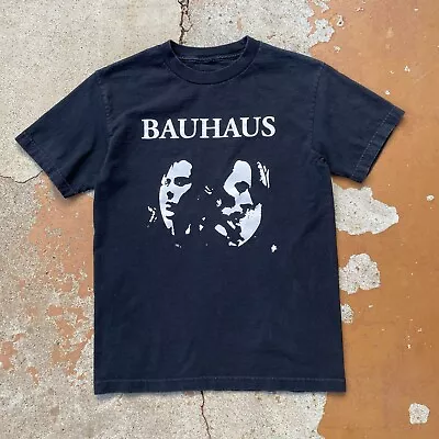 Bauhaus Band T-Shirt Stencil Black & White Size Small Punk Goth EMo • $46.50