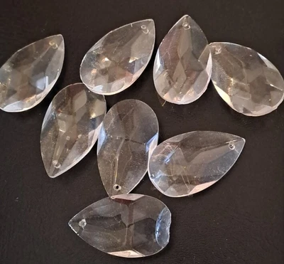 £0.99 • Buy Glass Tear Drop Large Beads