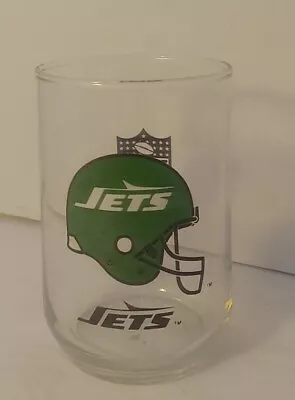 Vintage NFL Collectible New York Jets Whiskey Cocktail Drinking Glass • $7.47