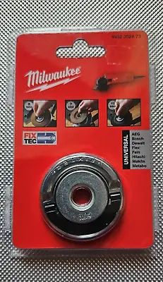 Milwaukee 4932352473 FIXTEC Angle Grinder Quick Change Disc Flange Locking Nut • £9.84