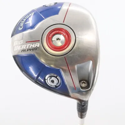 Callaway Big Bertha Alpha Driver 9.0 Deg Graphite Fubuki Stiff Flex RH P-121341 • $103.55