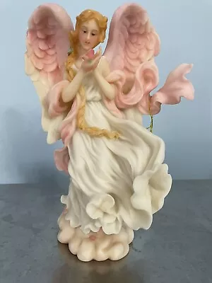 Seraphim Classics Diana Heaven's Rose Angel Figurine By Roman Inc 78123 VTG 1997 • $10