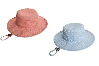 £8.99 • Buy New Ladies 100% Cotton Safari Aussie Outback Wide Brim Bush Summer Sun Hat 