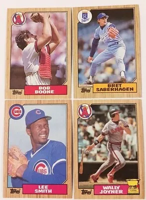 1987 Topps Baseball #1-200 You Pick COMPLETE YOUR SET!! • $0.99