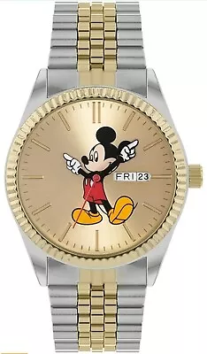 Adults Disney Mickey Mouse Dress Watch Classic Retro Dress Smart Unusual Punk • £55.99