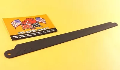 Drill Hog® 12  HackSaw Blades Carbide Grit Edge Hack Saw Blade Masonry Concrete • $9.49