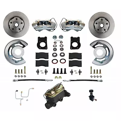 1964 1965 1966 Ford Mustang Front Disc Brake Conversion Kit Manual Brakes V8 Car • $999.95