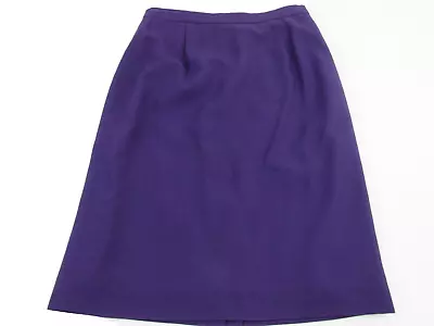 Mary Kay By All Bilt Women's Vintage Size 10 Purple Knee-Length Skirt • $20.99