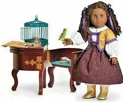 NIB~American Girl Cecile's Parlor Desk Seat~ Marie-Grace Historical Retired 2014 • $89.99