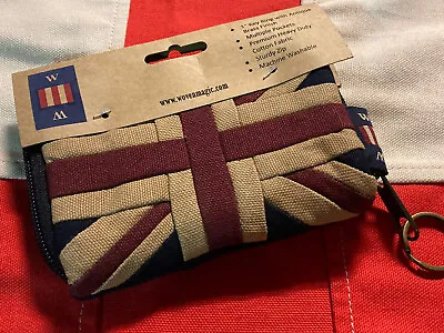 Union Jack Coin Purse By Woven Magic (tea Dyed ) • £9.95