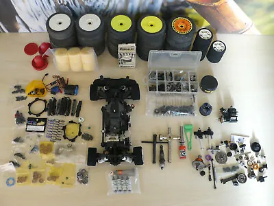 $128.41 • Buy Lot Of Gasoline Car + Lot Of Radio Control Car Accessories. Many New Parts. 