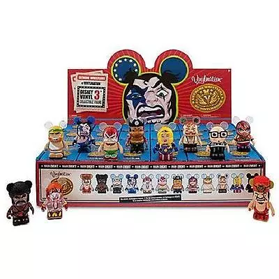 NEW SEALED Case 24 DISNEY EXTREME WRESTLERS VINYLMATIONS TRAY 3   W/ CHASER • $149.50