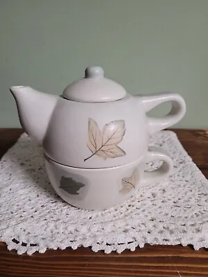 Mikasa Woodland Teapot For One With Nesting Cup KT 407 • $15