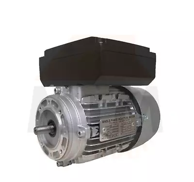 Single Phase Electric Motor 240v 2.2 KW 3 HP 1400rpm 4 Pole IMB14 Flange • $333.59