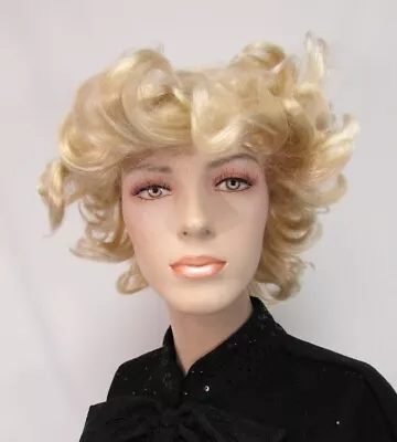 Curly Wig  Blonde Marilyn Monroe Costume Short Adult • $19.99