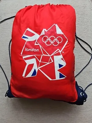 Drawstring Backpack - Olympic Team GB - Red - New • £10