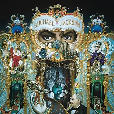 Michael Jackson Dangerous CD NEW SEALED 2014 Black Or White/Heal The World+ • £6.99