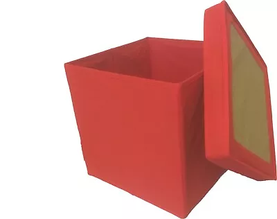 Foldable Canvas Fabric Storage Cubes. Great For Putting Christmas Presents In. • £4.95