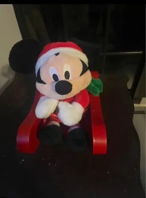 Christmas Mickey Mouse Musical  Toy Singing Lights Up And Moves • $15