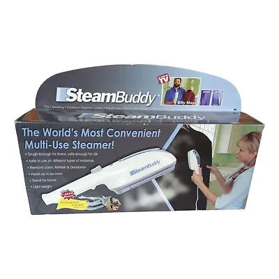 STEAM BUDDY Portable Handheld Fabric Clothes Steamer As Seen On TV   • $14