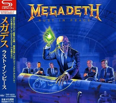 Megadeth - Rust In Peace [New CD] SHM CD Japan - Import • $20.97