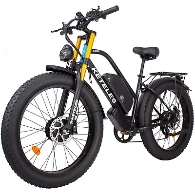 KETELES 2000W E-Bike For Adults 26  Fat Tire 48V 23Ah XF4000 Mountain Bicycle US • $1202.95