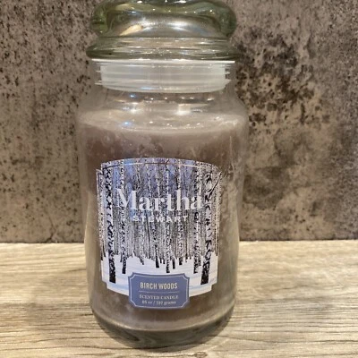 $34.99 • Buy Martha Stewart Jar Candle Martha Stewart Birch Woods Scented Jar Candle 26 Oz