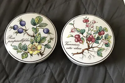 2 - Villeroy & Boch Botanica Trinket Boxes Lid 3” • $21