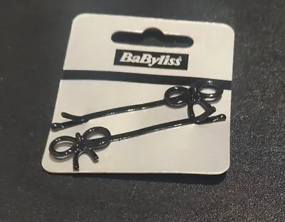 Babyliss Bowtie Shaped Bobby Pin Hair Clip 2 In 1 Perfect For Gift  • £2.99