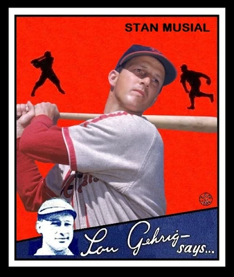 $0.99 • Buy 1934 Goudey Stan Musial Card Personally Made  Mt