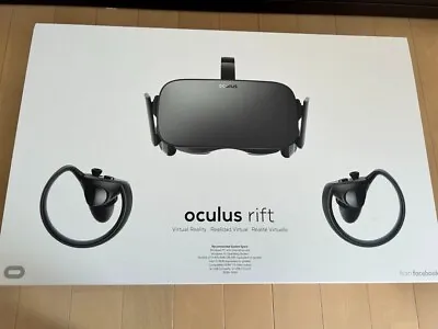 Oculus Rift CV1 VR Virtual Reality Headset Full Set Black Used Japan • $188