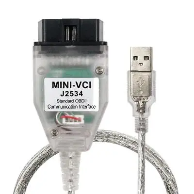 V18.00.008 Mini VCI MiniVCI TIS J2534 Diagnostic Cable FT232RL For Toyota Lexus • $25.89