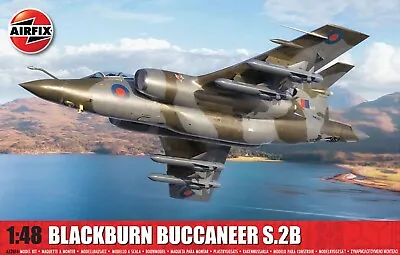 Airfix Blackburn Buccaneer S.2. Royal Air Force. 1.48 Scale Plastic Model Kit. • £69.19