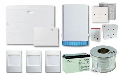 £216.76 • Buy Veritas R8 Alarm System Texecom Alarm Kit + Cable, Spur, Clips, Sounder, Panic