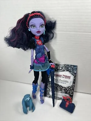 Monster High Wave Jane Boolittle Doll Purse Monkey Staff Belt Diary • $39.99