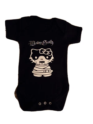 £7.50 • Buy Goth Alternative Baby Vests