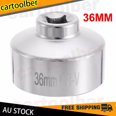 36mm Oil Filter Socket Tool Wrench 3/8  Drive Cap Remover Low ProfileGarage • $11.89