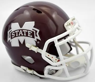 Mississippi State Bulldogs Alternate Mini Speed Replica Helmet [NEW] Desk Office • $27.95